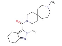9-methyl-3-[(2-methyl-4,5,6,7-tetrahydro-2H-indazol-3-yl)carbonyl]-3,9-diazaspiro[5.6]dodecane