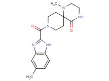 1-methyl-9-[(5-methyl-1H-benzimidazol-2-yl)carbonyl]-1,4,9-triazaspiro[5.5]undecan-5-one