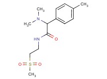2-(dimethylamino)-2-(4-methylphenyl)-N-[2-(methylsulfonyl)ethyl]acetamide