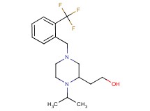 2-{1-isopropyl-4-[2-(trifluoromethyl)benzyl]-2-piperazinyl}ethanol