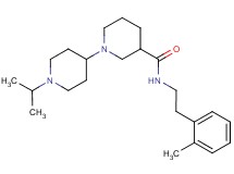 1'-isopropyl-N-[2-(2-methylphenyl)ethyl]-1,4'-bipiperidine-3-carboxamide
