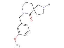 7-(3-methoxybenzyl)-2,7-diazaspiro[4.5]decan-6-one