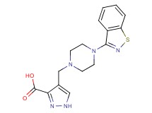 4-{[4-(1,2-benzisothiazol-3-yl)piperazin-1-yl]methyl}-1H-pyrazole-3-carboxylic acid