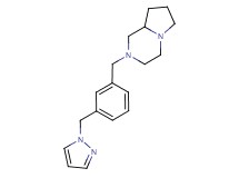 2-[3-(1H-pyrazol-1-ylmethyl)benzyl]octahydropyrrolo[1,2-a]pyrazine