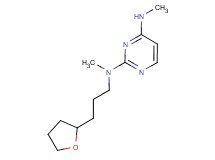 N~2~,N~4~-dimethyl-N~2~-[3-(tetrahydrofuran-2-yl)propyl]pyrimidine-2,4-diamine