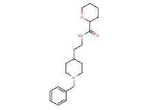 N-[2-(1-benzylpiperidin-4-yl)ethyl]tetrahydro-2H-pyran-2-carboxamide