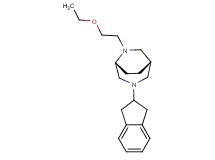 (1S*,5R*)-3-(2,3-dihydro-1H-inden-2-yl)-6-(2-ethoxyethyl)-3,6-diazabicyclo[3.2.2]nonane