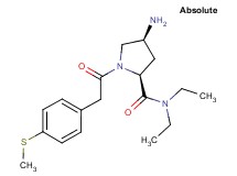 (2S,4S)-4-amino-N,N-diethyl-1-{[4-(methylthio)phenyl]acetyl}pyrrolidine-2-carboxamide