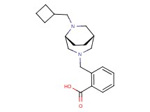 2-{[(1S*,5R*)-6-(cyclobutylmethyl)-3,6-diazabicyclo[3.2.2]non-3-yl]methyl}benzoic acid