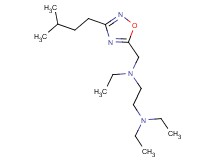 N,N,N'-triethyl-N'-{[3-(3-methylbutyl)-1,2,4-oxadiazol-5-yl]methyl}-1,2-ethanediamine
