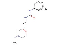 N-1-adamantyl-N'-[2-(4-ethylmorpholin-2-yl)ethyl]urea