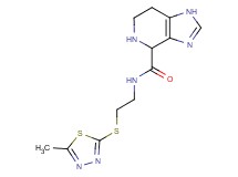 N-{2-[(5-methyl-1,3,4-thiadiazol-2-yl)thio]ethyl}-4,5,6,7-tetrahydro-1H-imidazo[4,5-c]pyridine-4-carboxamide dihydrochloride