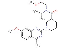 N-isopropyl-N-(2-methoxyethyl)-1-(7-methoxy-4-methyl-2-quinazolinyl)-3-piperidinecarboxamide
