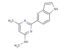 2-(1H-indol-5-yl)-N,6-dimethylpyrimidin-4-amine