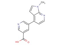 5-(1-methyl-1H-pyrrolo[2,3-b]pyridin-4-yl)nicotinic acid