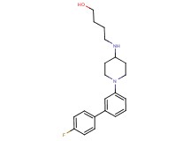 4-{[1-(4'-fluoro-3-biphenylyl)-4-piperidinyl]amino}-1-butanol