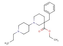 ethyl 3-benzyl-1'-propyl-1,4'-bipiperidine-3-carboxylate