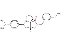 (3aS*,5S*,9aS*)-5-[4-(dimethylamino)phenyl]-2-(3-methoxybenzyl)hexahydro-7H-pyrrolo[3,4-g]pyrrolizin-1(2H)-one