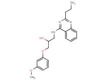 1-{[2-(2-aminoethyl)-4-quinazolinyl]amino}-3-(3-methoxyphenoxy)-2-propanol dihydrochloride