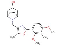 (3-endo)-8-{[2-(2,4-dimethoxy-3-methylphenyl)-5-methyl-1,3-oxazol-4-yl]methyl}-8-azabicyclo[3.2.1]octan-3-ol