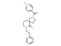 2-(1-oxidoisonicotinoyl)-7-(2-phenylethyl)-2,7-diazaspiro[4.5]decan-6-one