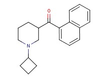 (1-cyclobutyl-3-piperidinyl)(1-naphthyl)methanone
