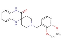 1-(2,3-dimethoxybenzyl)-1',4'-dihydro-3'H-spiro[piperidine-4,2'-quinoxalin]-3'-one