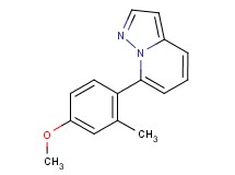 7-(4-methoxy-2-methylphenyl)pyrazolo[1,5-a]pyridine