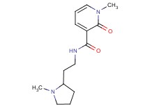 1-methyl-N-[2-(1-methylpyrrolidin-2-yl)ethyl]-2-oxo-1,2-dihydropyridine-3-carboxamide