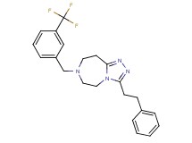 3-(2-phenylethyl)-7-[3-(trifluoromethyl)benzyl]-6,7,8,9-tetrahydro-5H-[1,2,4]triazolo[4,3-d][1,4]diazepine