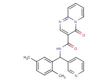 N-[(2,5-dimethylphenyl)(pyridin-3-yl)methyl]-4-oxo-4H-pyrido[1,2-a]pyrimidine-3-carboxamide