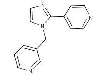 3-[(2-pyridin-4-yl-1H-imidazol-1-yl)methyl]pyridine