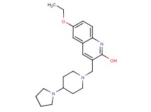 6-ethoxy-3-{[4-(1-pyrrolidinyl)-1-piperidinyl]methyl}-2-quinolinol