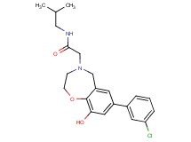 2-[7-(3-chlorophenyl)-9-hydroxy-2,3-dihydro-1,4-benzoxazepin-4(5H)-yl]-N-isobutylacetamide