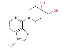 4-(hydroxymethyl)-1-(7-methylthieno[3,2-d]pyrimidin-4-yl)piperidin-4-ol