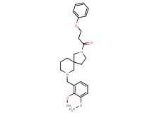7-(2,3-dimethoxybenzyl)-2-(3-phenoxypropanoyl)-2,7-diazaspiro[4.5]decane