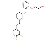 2-[2-({3-[2-(3,4-difluorophenyl)ethyl]-1-piperidinyl}methyl)phenoxy]ethanol
