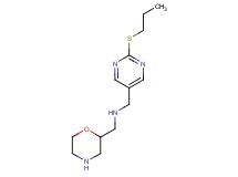 (2-morpholinylmethyl){[2-(propylthio)-5-pyrimidinyl]methyl}amine dihydrochloride