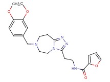N-{2-[7-(3,4-dimethoxybenzyl)-6,7,8,9-tetrahydro-5H-[1,2,4]triazolo[4,3-d][1,4]diazepin-3-yl]ethyl}-2-furamide
