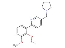 2-(2,3-dimethoxyphenyl)-5-(pyrrolidin-1-ylmethyl)pyridine