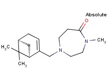 1-{[(1R,5S)-6,6-dimethylbicyclo[3.1.1]hept-2-en-2-yl]methyl}-4-methyl-1,4-diazepan-5-one