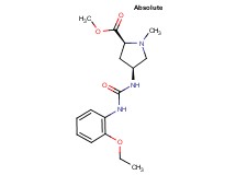 methyl (2S,4S)-4-({[(2-ethoxyphenyl)amino]carbonyl}amino)-1-methylpyrrolidine-2-carboxylate