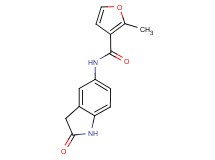 2-methyl-N-(2-oxo-2,3-dihydro-1H-indol-5-yl)-3-furamide