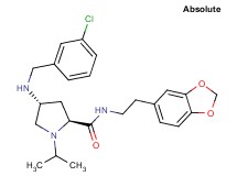 (4R)-N-[2-(1,3-benzodioxol-5-yl)ethyl]-4-[(3-chlorobenzyl)amino]-1-isopropyl-L-prolinamide