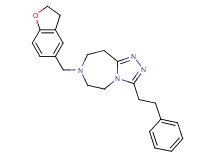 7-(2,3-dihydro-1-benzofuran-5-ylmethyl)-3-(2-phenylethyl)-6,7,8,9-tetrahydro-5H-[1,2,4]triazolo[4,3-d][1,4]diazepine