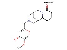 (5R,11aS)-3-[(5-methoxy-4-oxo-4H-pyran-2-yl)methyl]decahydro-8H-1,5-methanopyrido[1,2-a][1,5]diazocin-8-one