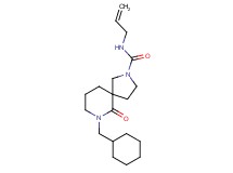 N-allyl-7-(cyclohexylmethyl)-6-oxo-2,7-diazaspiro[4.5]decane-2-carboxamide
