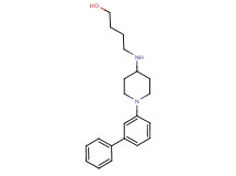 4-[(1-biphenyl-3-ylpiperidin-4-yl)amino]butan-1-ol