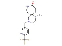1-methyl-4-{[6-(trifluoromethyl)pyridin-3-yl]methyl}-1,4,9-triazaspiro[5.6]dodecan-10-one