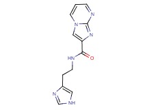 N-[2-(1H-imidazol-4-yl)ethyl]imidazo[1,2-a]pyrimidine-2-carboxamide